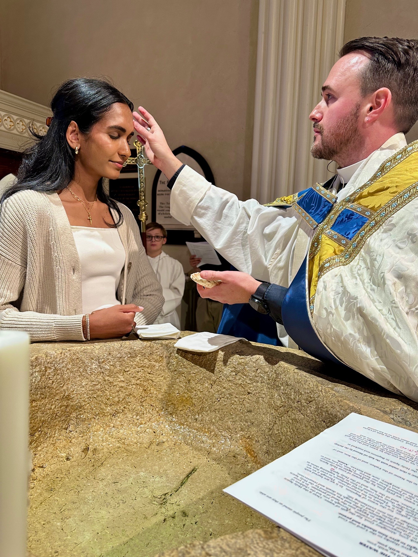 A baptism at Epiphany